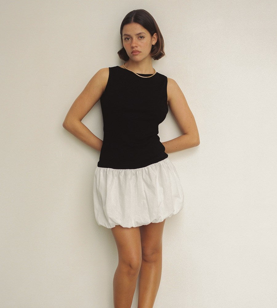 Commonplace I Celebration Dress I Black / White