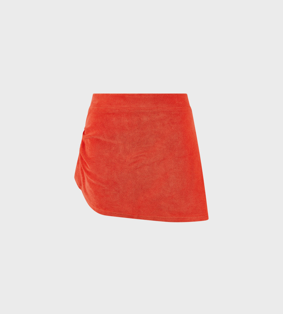 Commonplace I Terry Skirt I Sunset