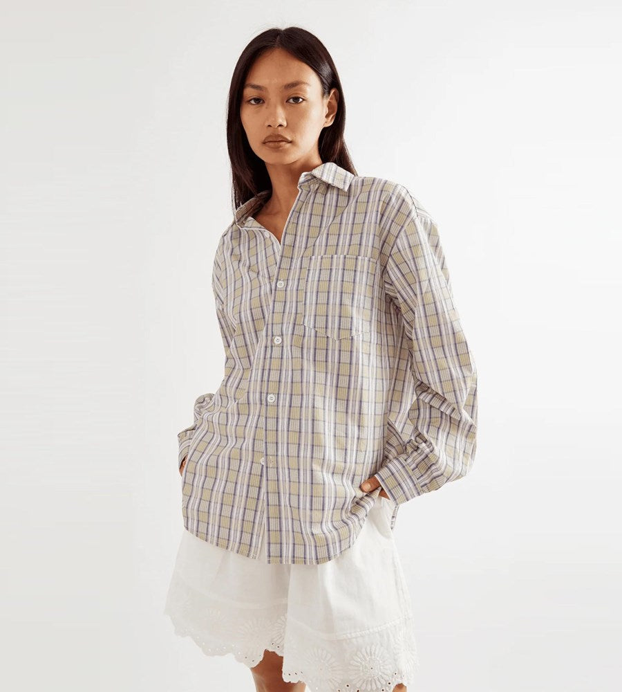 Commonplace | Greenworld Button Down | Sage