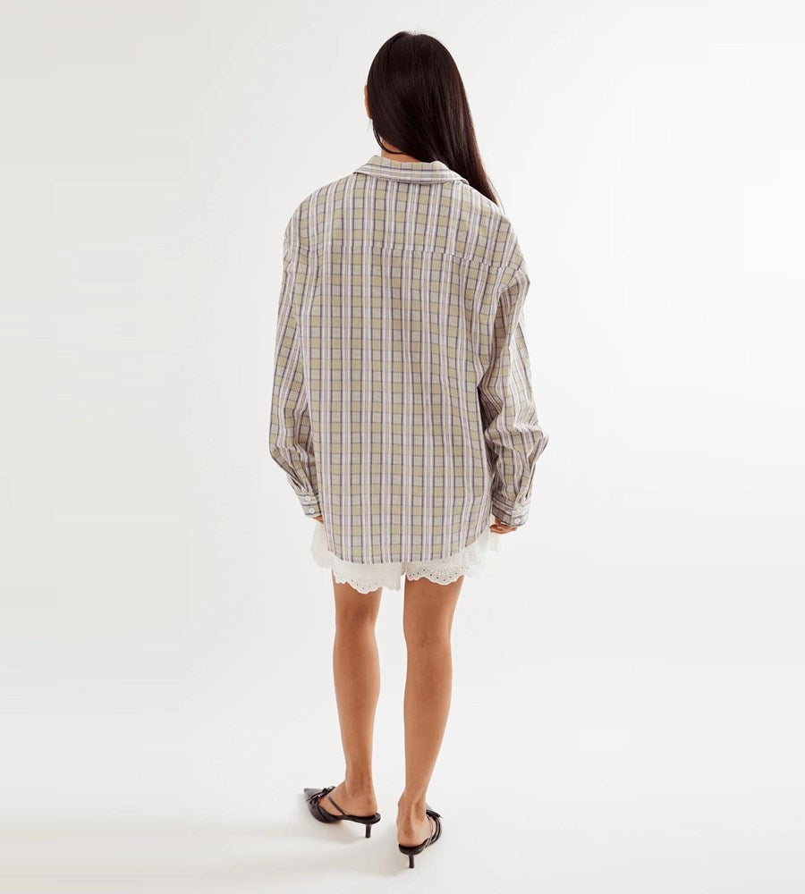 Commonplace | Greenworld Button Down | Sage