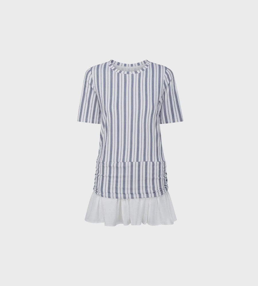 Commonplace | Magnolia Dress | Navy White