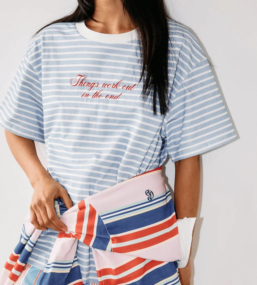 Commonplace | Morale T-Shirt | Baby Blue