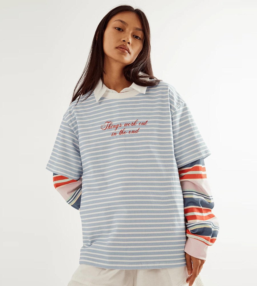 Commonplace | Morale T-Shirt | Baby Blue