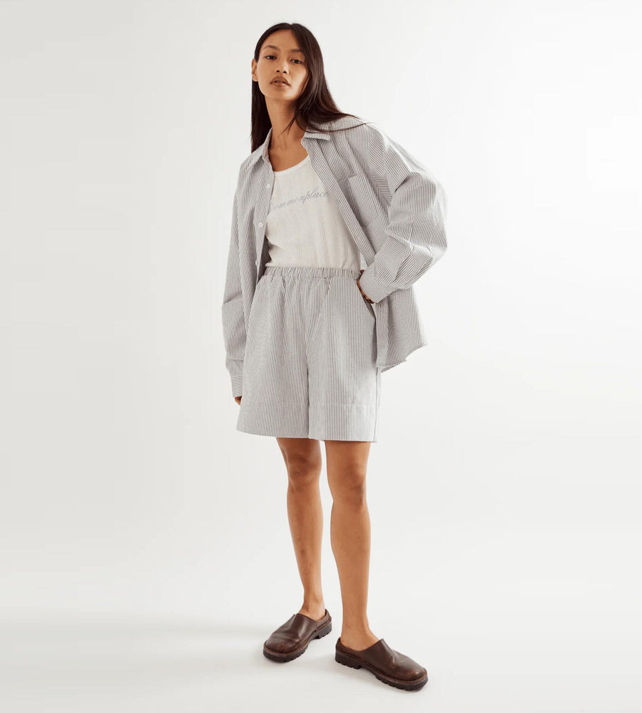 Commonplace | Beech Cottage Shirt | Black/White