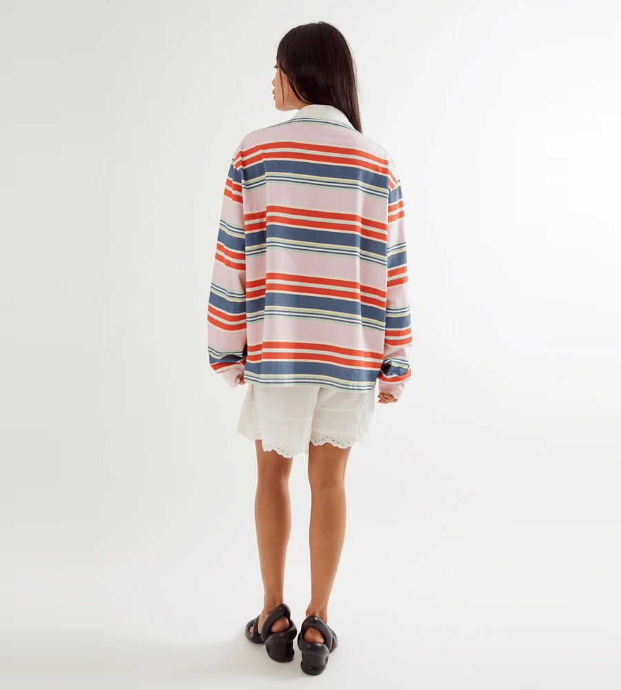 Commonplace | Columbia Road Polo | Multi Stripe