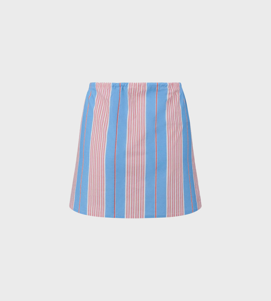 Commonplace | Eastern Skirt | Baby Blue/Pink
