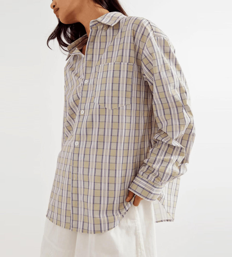 Commonplace | Greenworld Button Down | Sage
