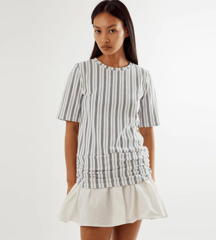 Commonplace | Magnolia Dress | Navy White