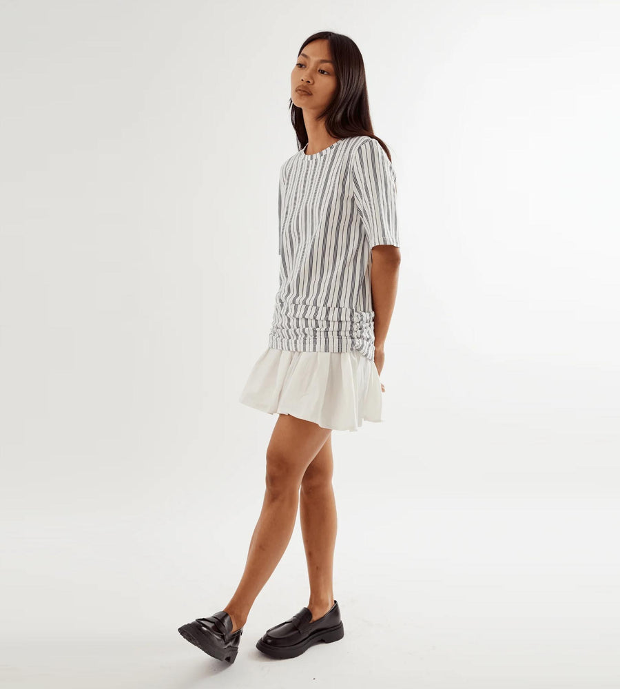 Commonplace | Magnolia Dress | Navy White