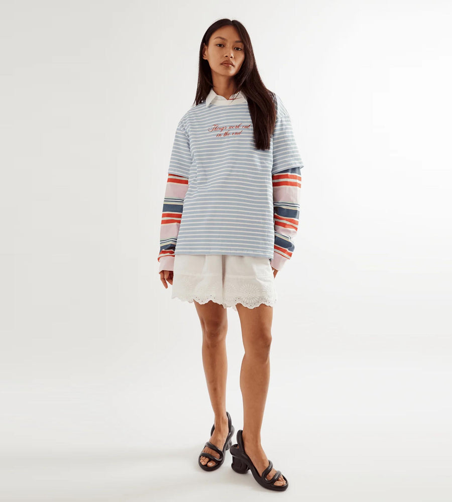 Commonplace | Morale T-Shirt | Baby Blue