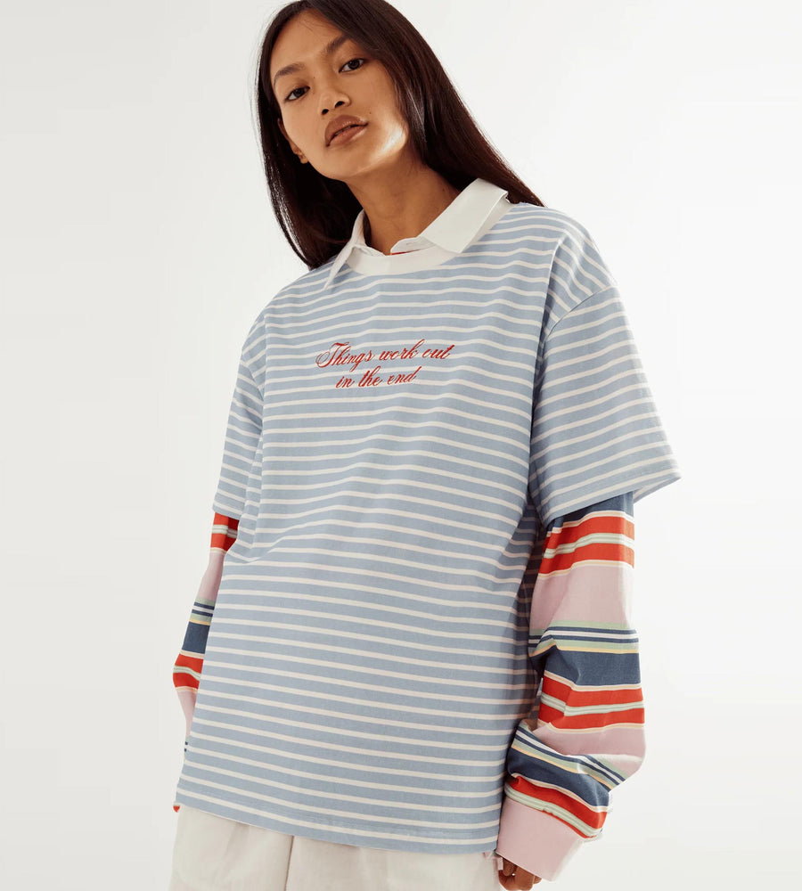 Commonplace | Morale T-Shirt | Baby Blue