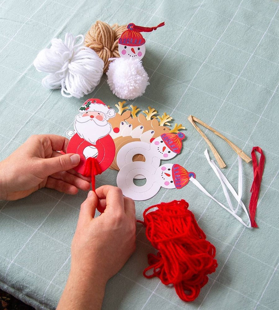 Craft With Santa | Make Your Own Christmas Pom Pom Decoration