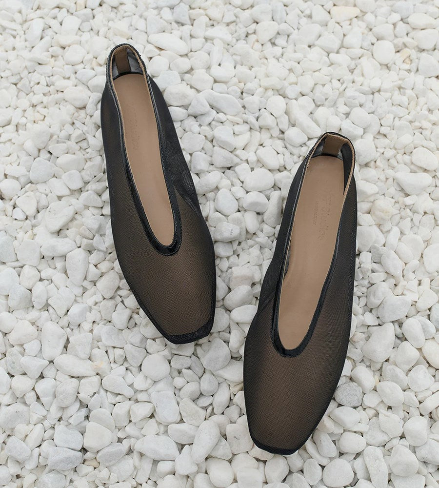 Dof Studios | Maison Mesh Slipper | Black