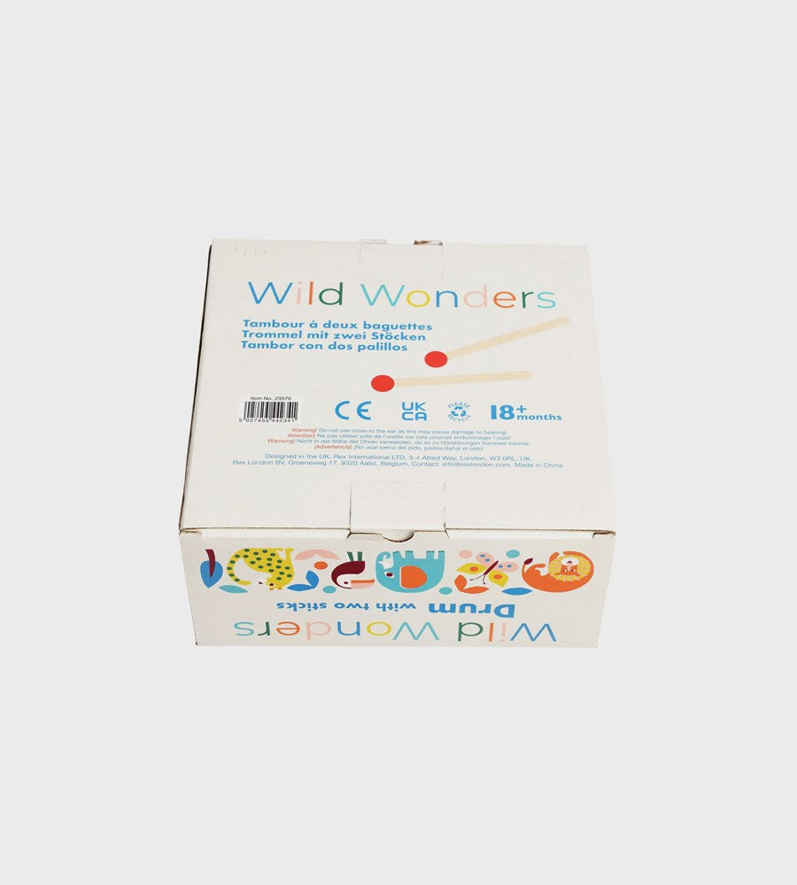 Drum With Drumsticks | Wild Wonders