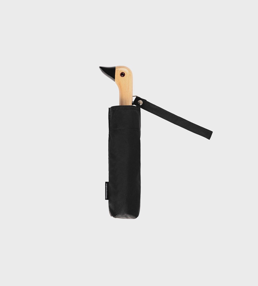 Duck Umbrella Compact I Black