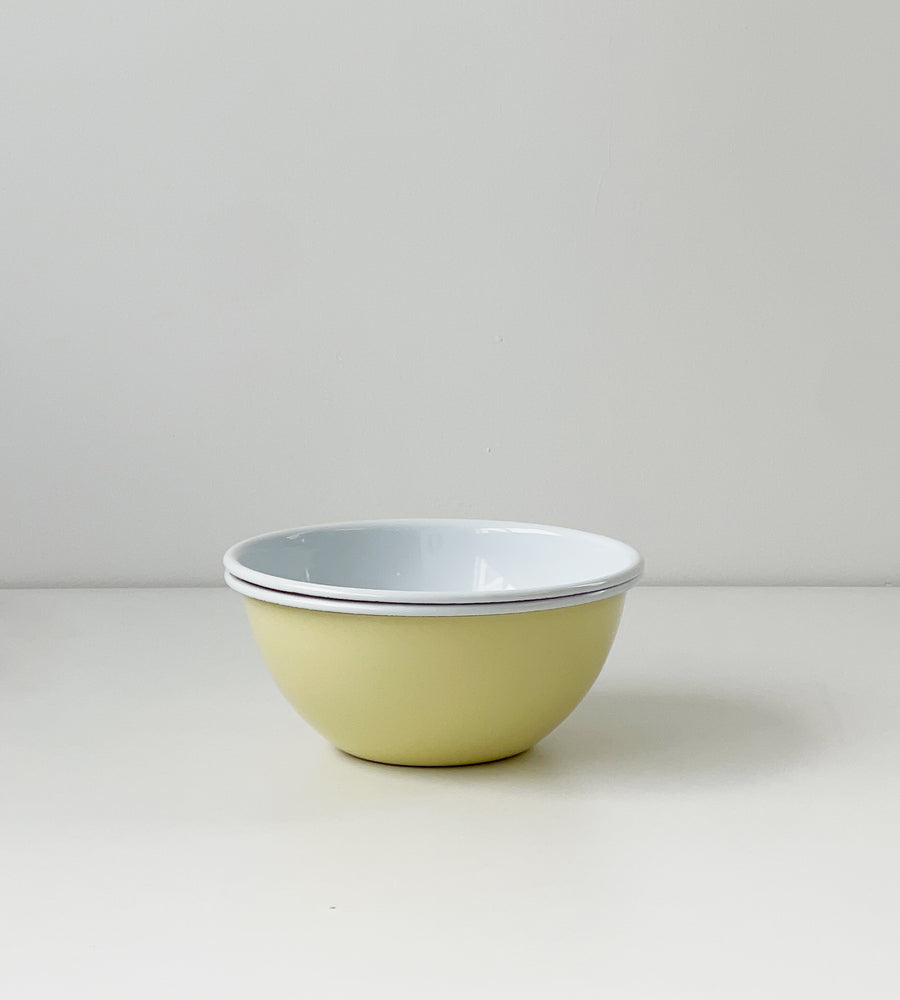 Enamelware | Noodle Bowl | Butter 16cm