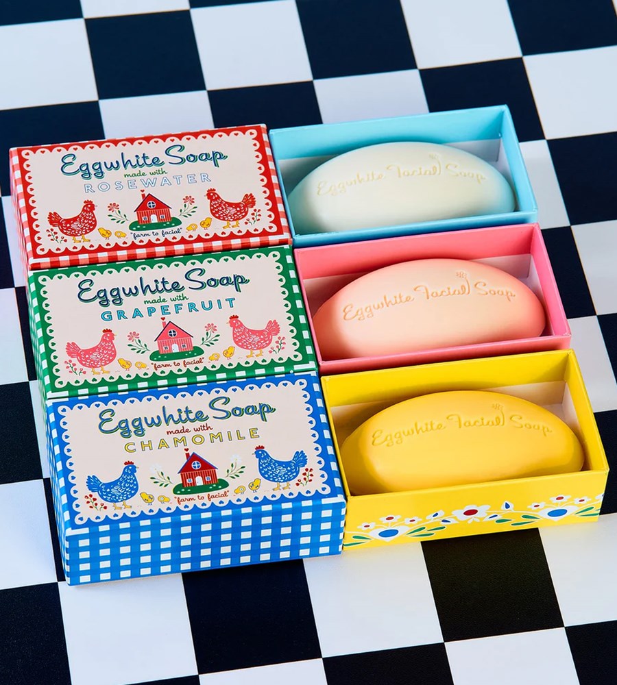 Eggwhite & Chamomile Facial Soap 2025