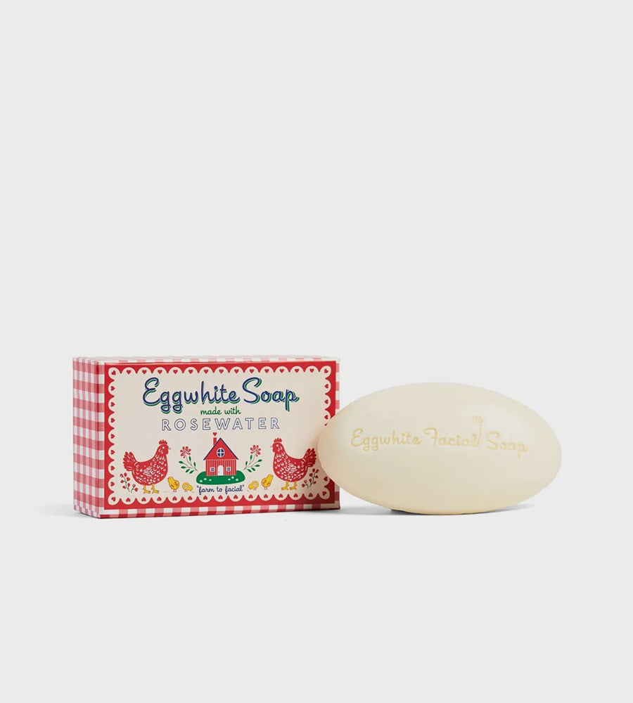 Eggwhite & Rosewater Facial Soap