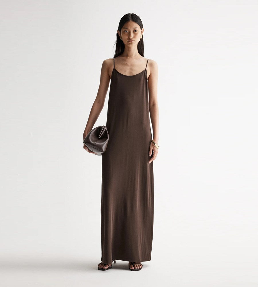 Elka Collective I Anjou Dress I Chocolate