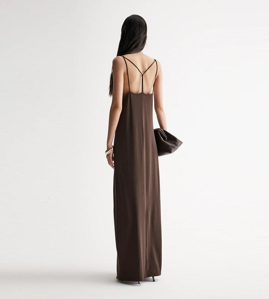 Elka Collective I Anjou Dress I Chocolate