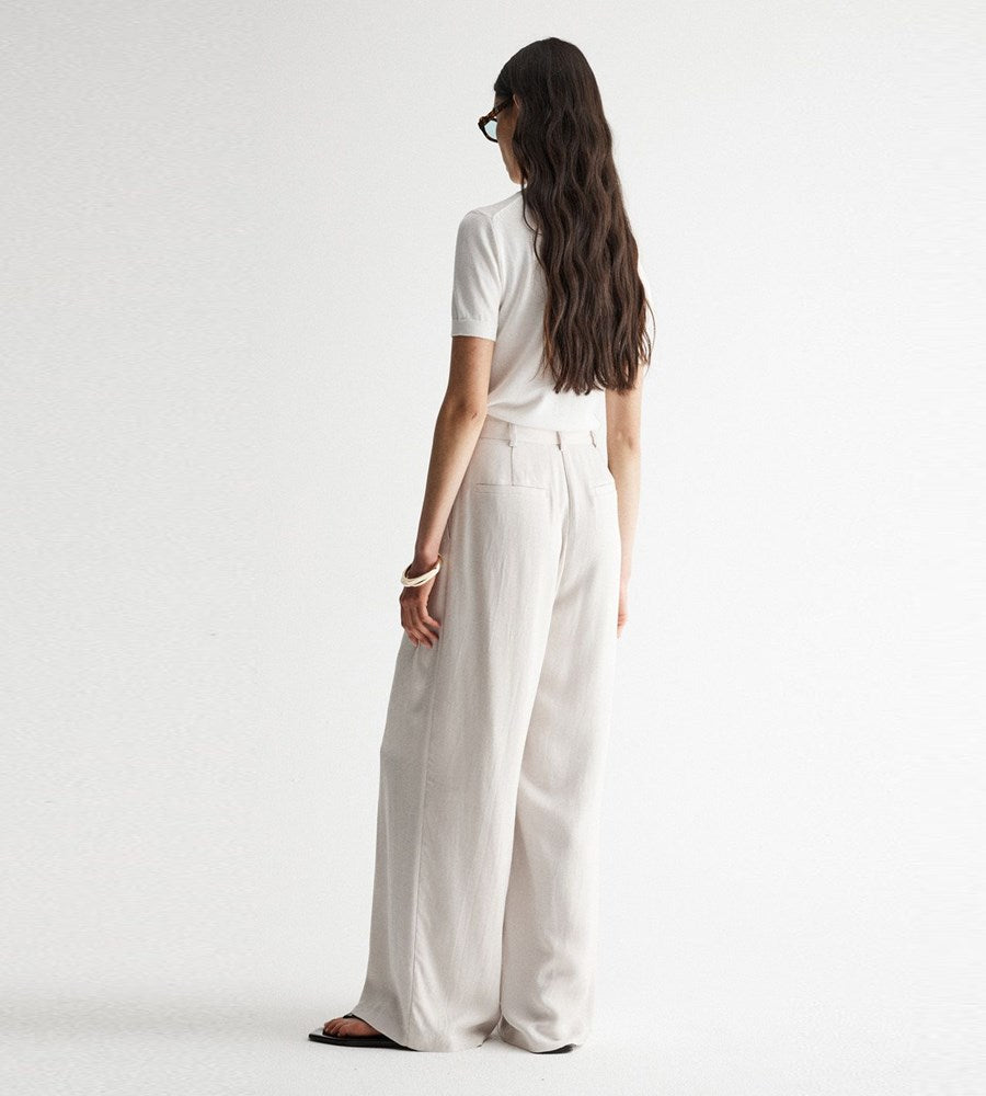 Elka Collective | Mala Pant I Ecru