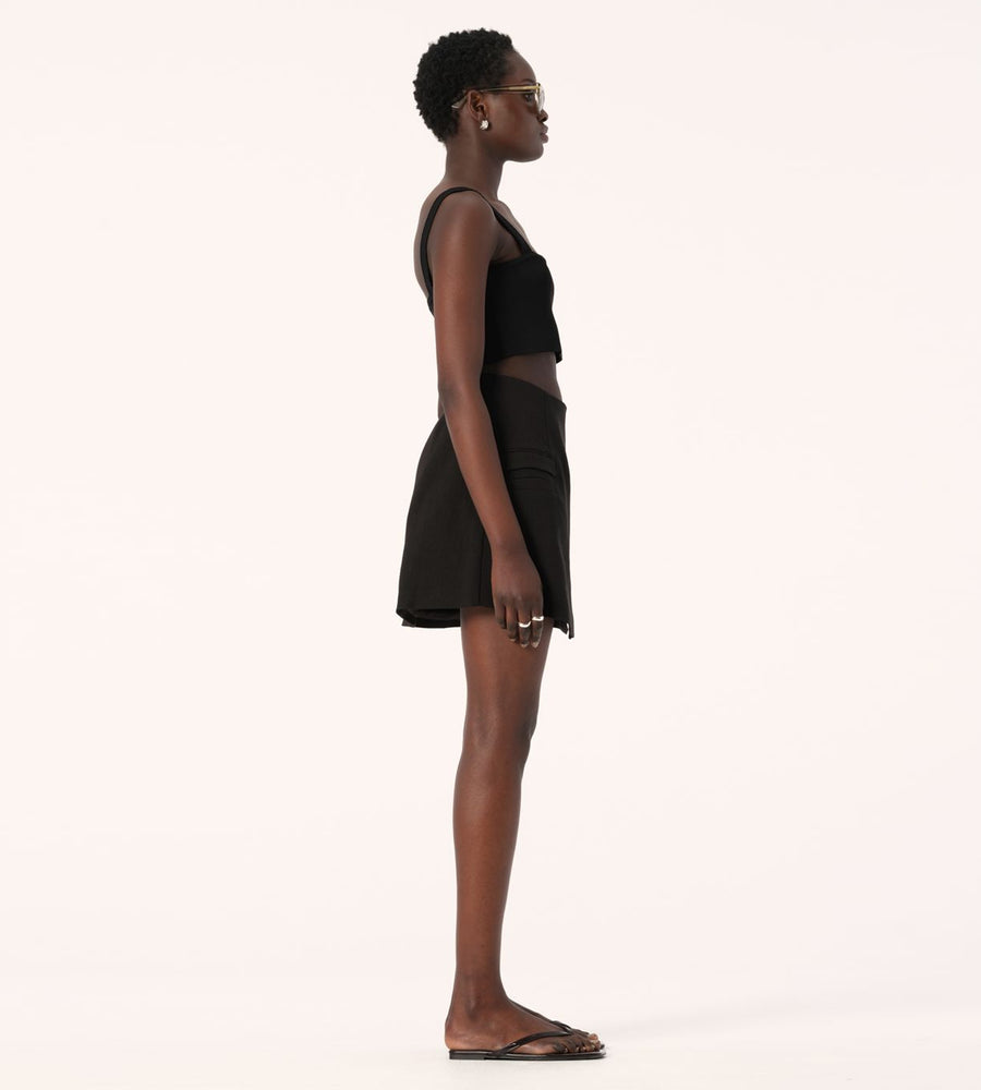 Elka Collective | Marais Skirt | Black