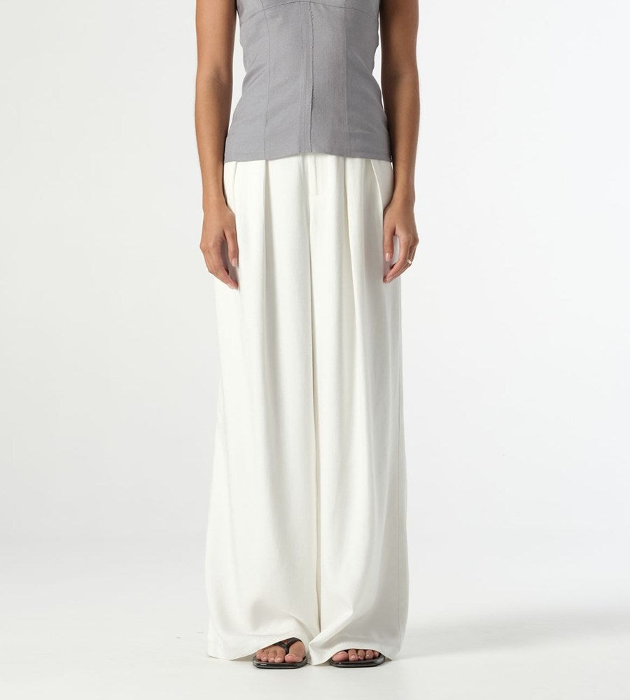 Elka Collective Marbella Pant | White