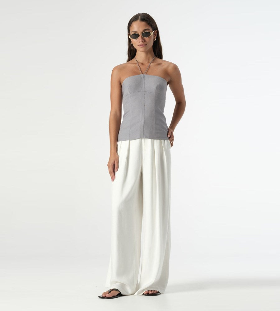 Elka Collective Marbella Pant | White