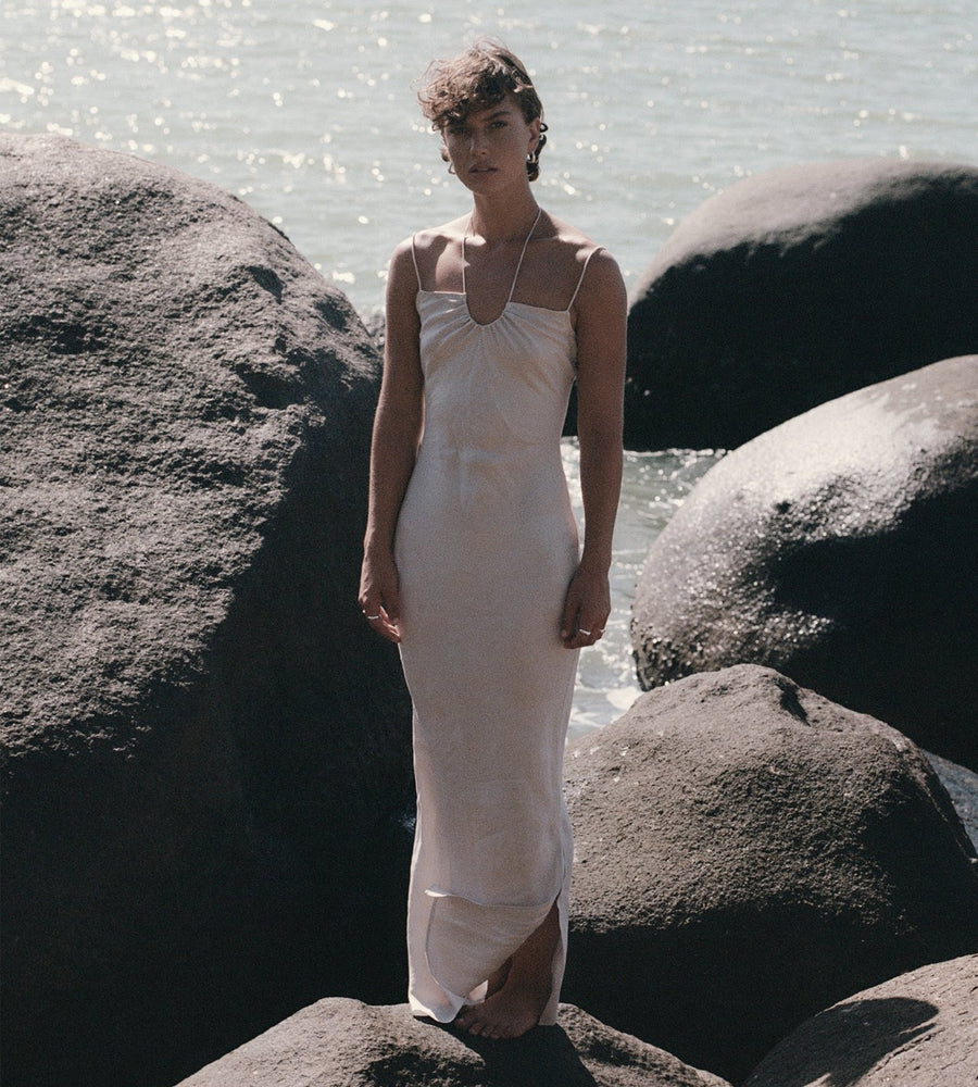Elka Collective | Maxime Dress | Champagne