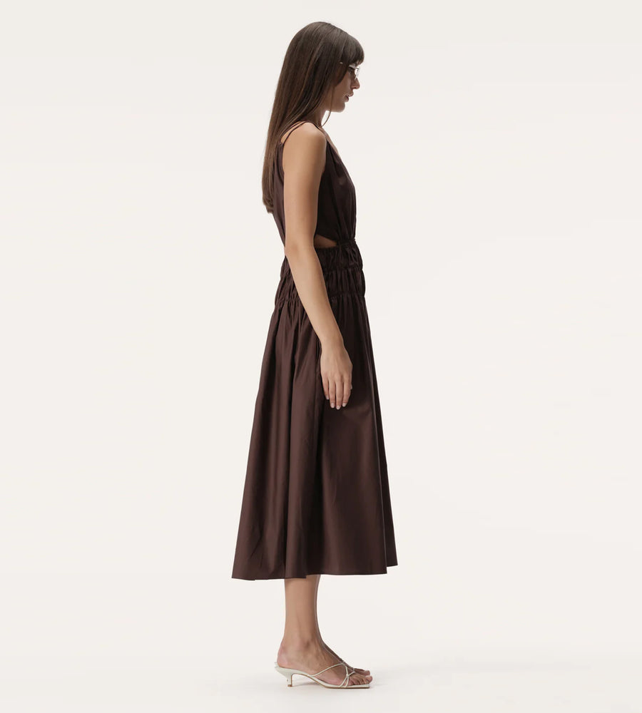 Elka Collective | Salma Dress | Chocolate