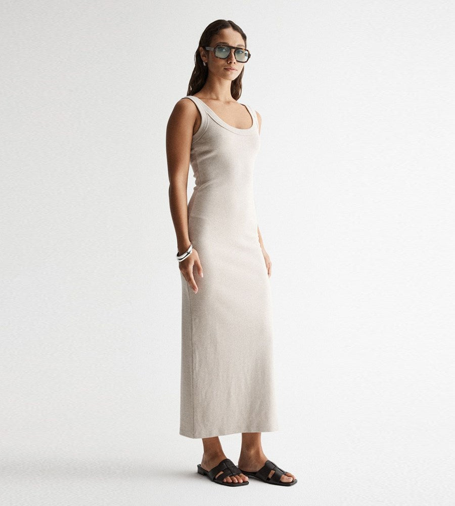 Elka Collective Sienna Tank Dress | Oat