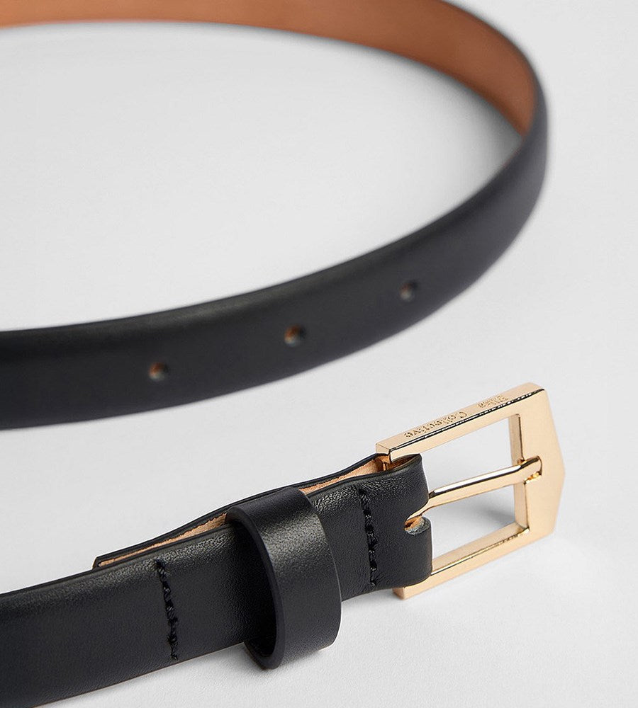 Elka Collective | Ida Belt 2.0cm | Black/Gold