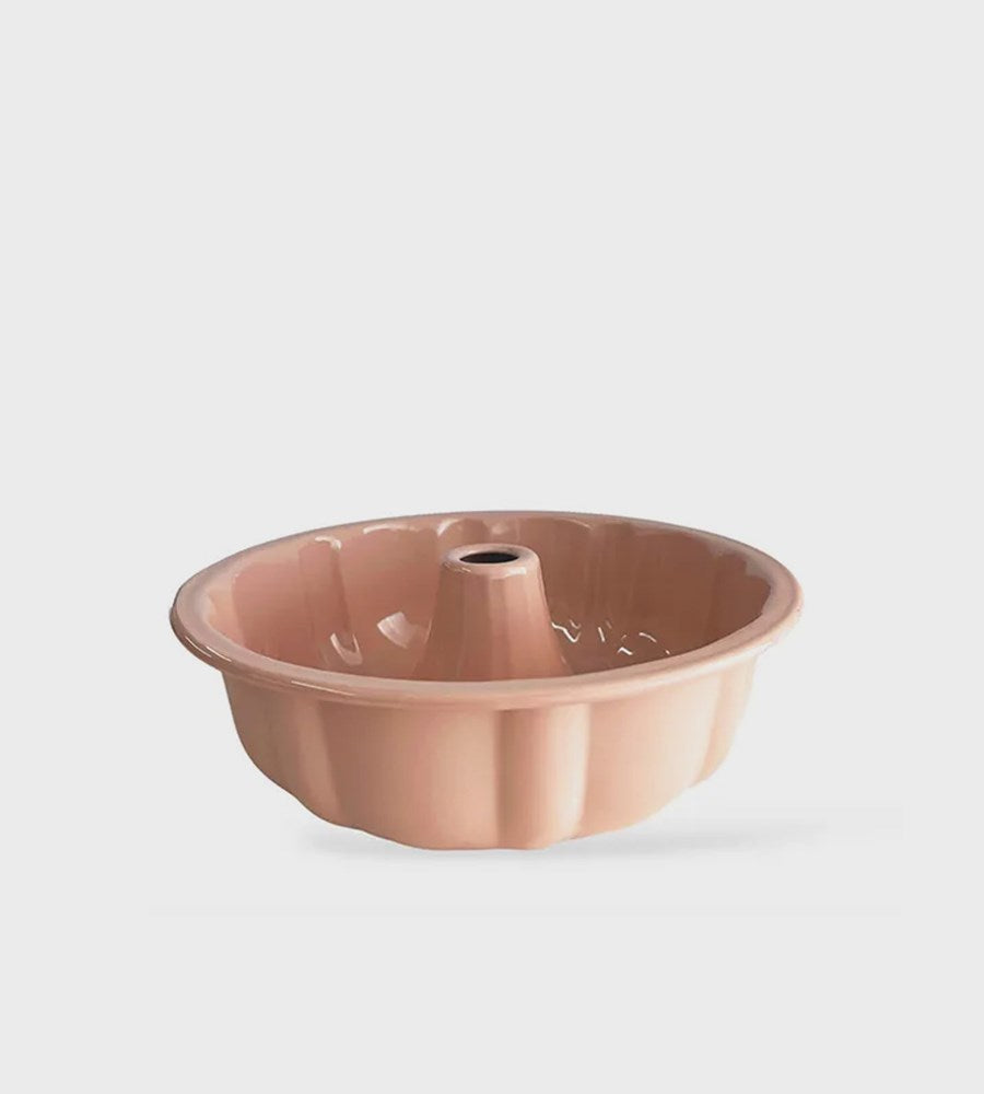 Enamelware I Bundt Pan I Clay Pink 26cm