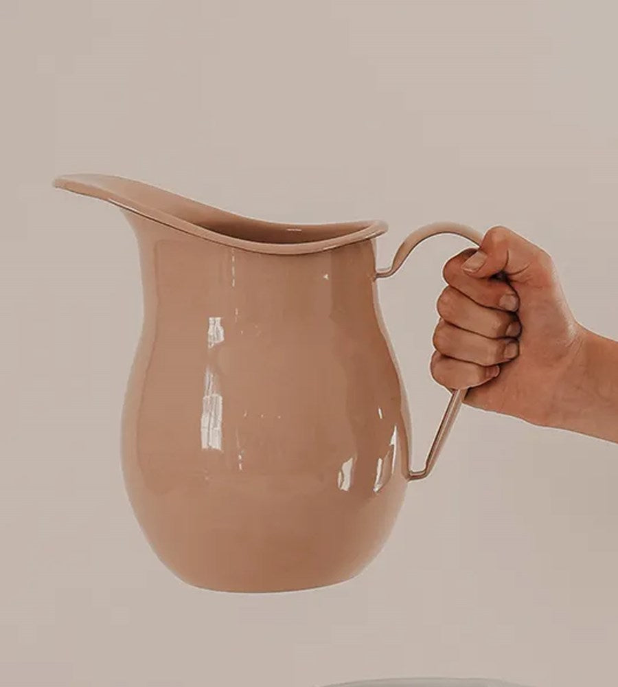 Enamelware I Water Pitcher I Clay 2LT