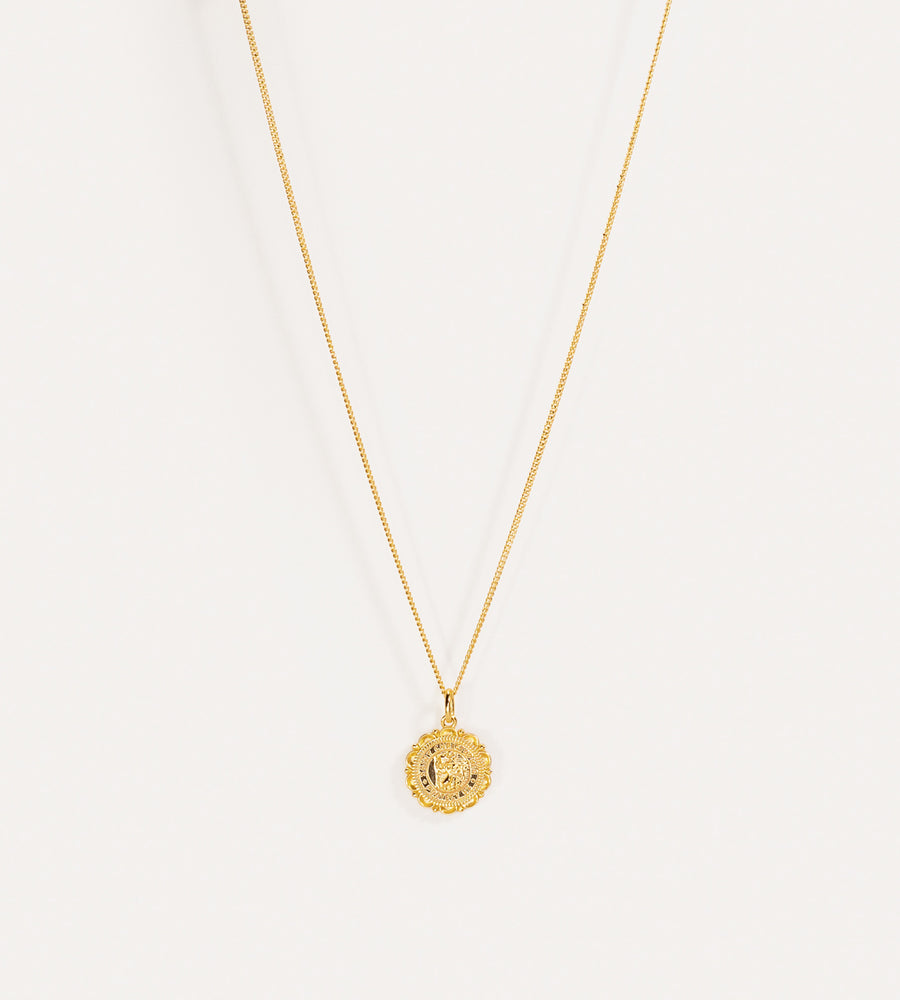 La Dailie | Everyday St Christopher Necklace | Gold