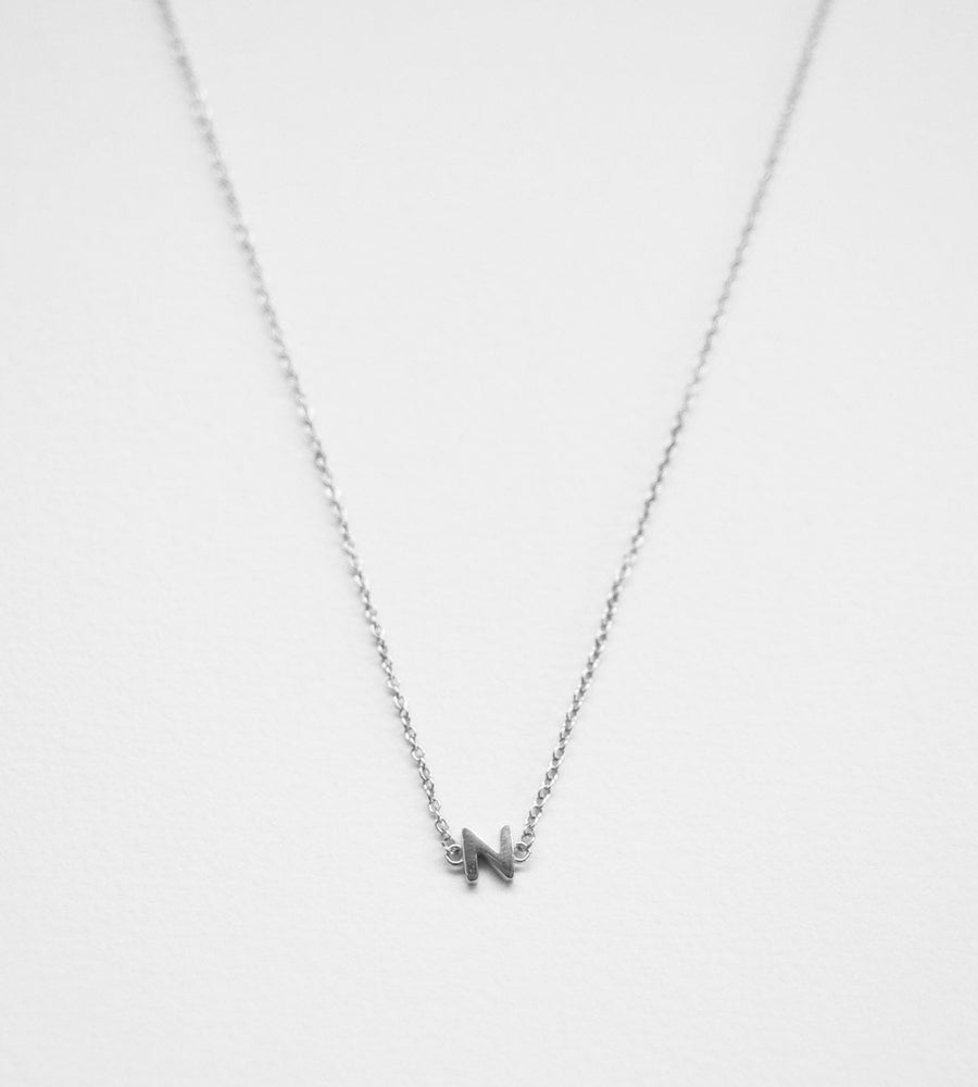 Sophie | Little Letter Necklace | Sterling Silver