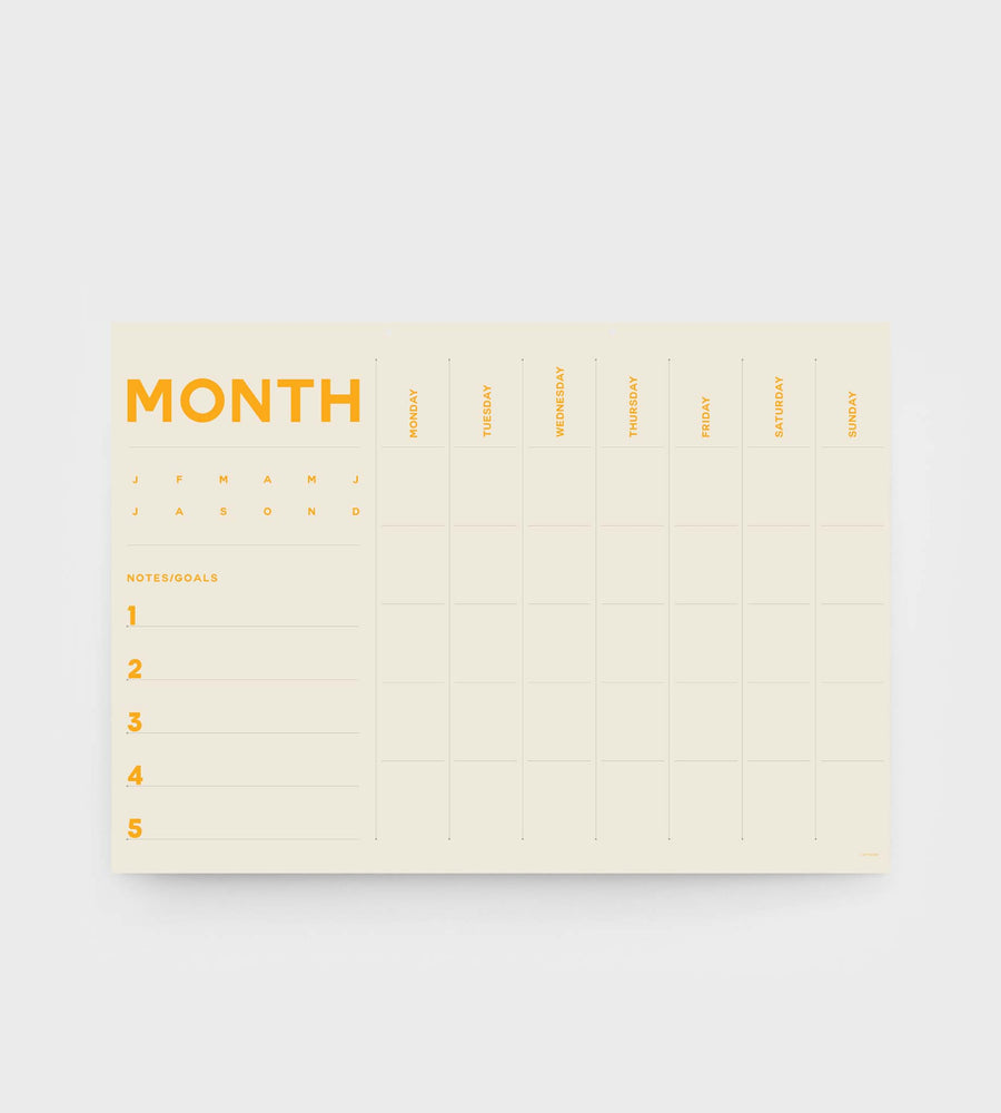 Lettuce | A2 Month Planner