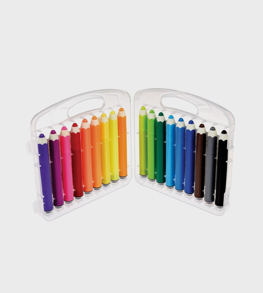 Felt Tip Stamp Pens (Set Of 18) | Colourful Creatures