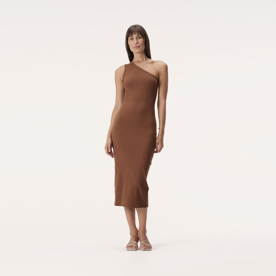 Elka Collective | Fernanda Dress | Tan