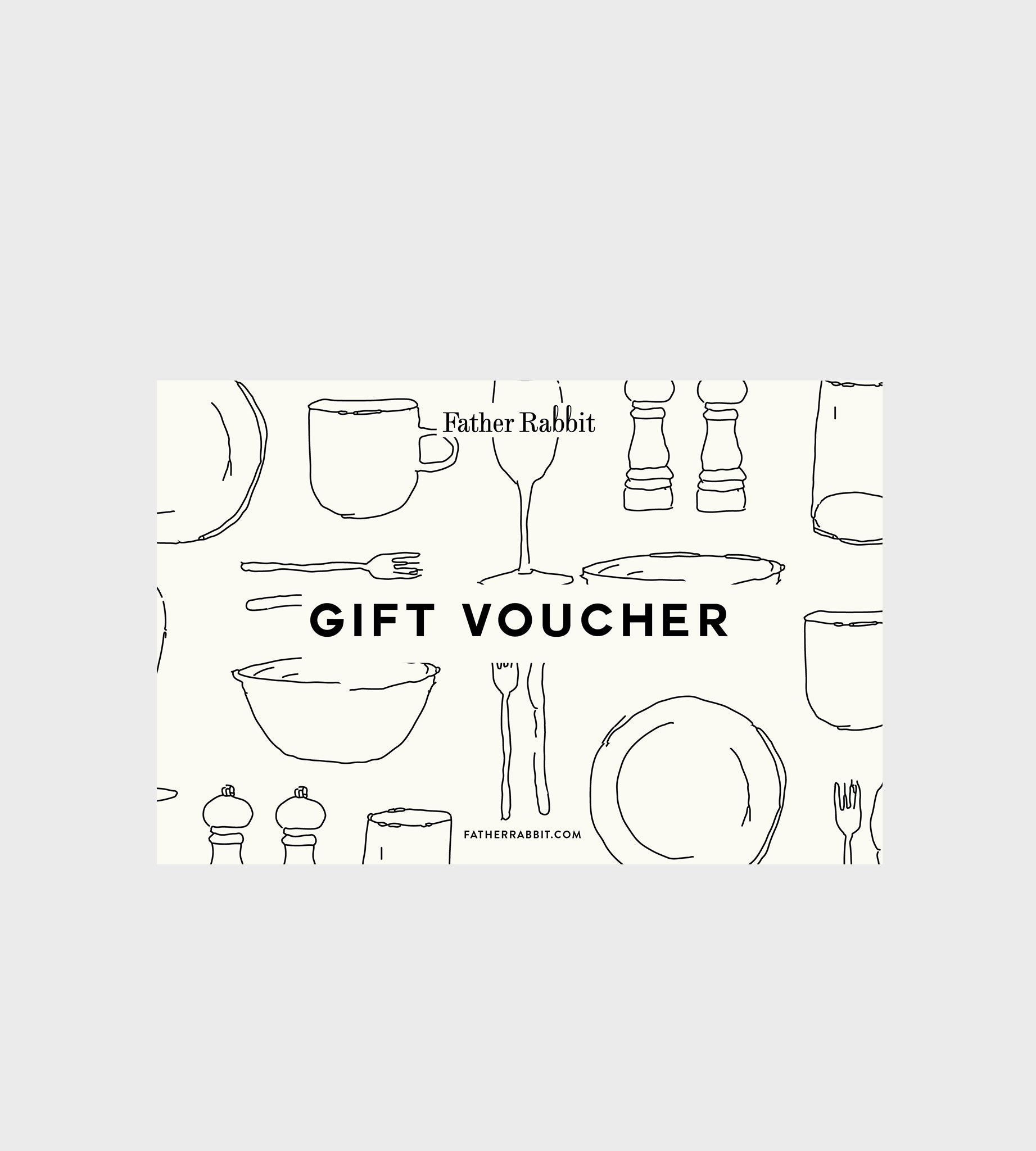 Father Rabbit Digital Gift Voucher