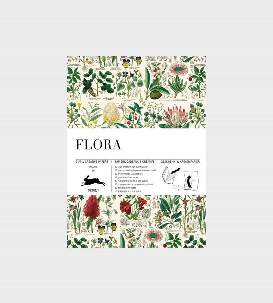 Gift and Creative Papers Book | Flora