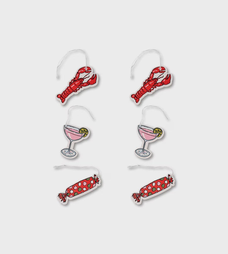 Gift Tag | 6 Pack | Lobster