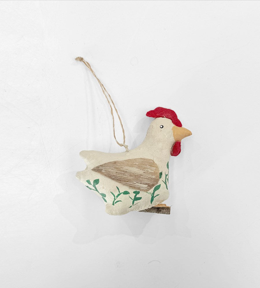 Hanging Decoration | Canvas Chicken