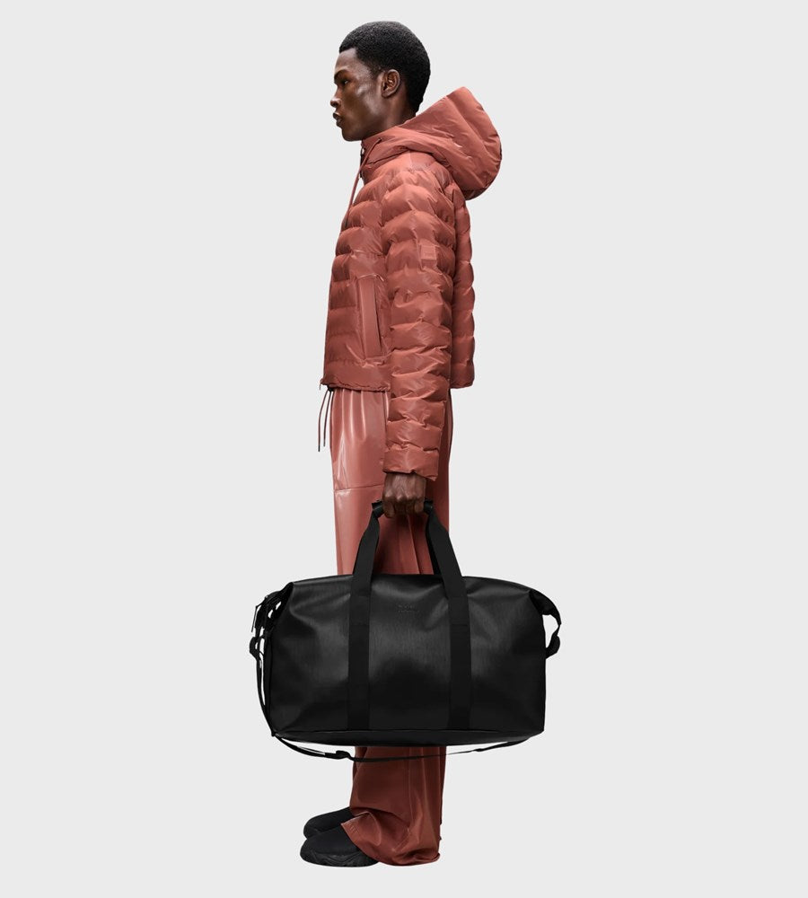 Rains | Hilo Weekend Bag W3 | Black Grain
