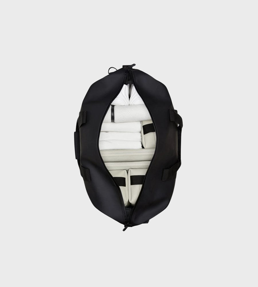 Rains | Hilo Weekend Bag W3 | Black Grain
