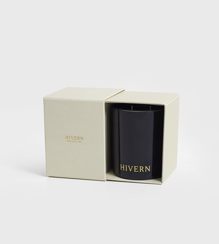 Hivern | Fig & Pomelo Candle | Dark Navy