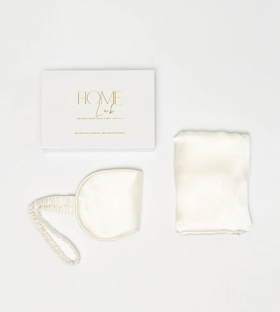 Home Lab | 100% Pure Silk Gift Set | Milk