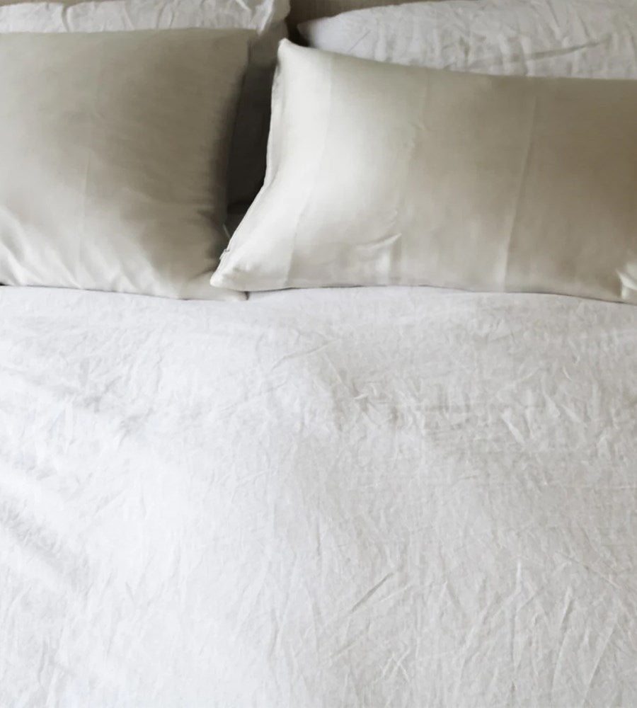 Home Lab | 100% Pure Silk Pillowcase | Milk