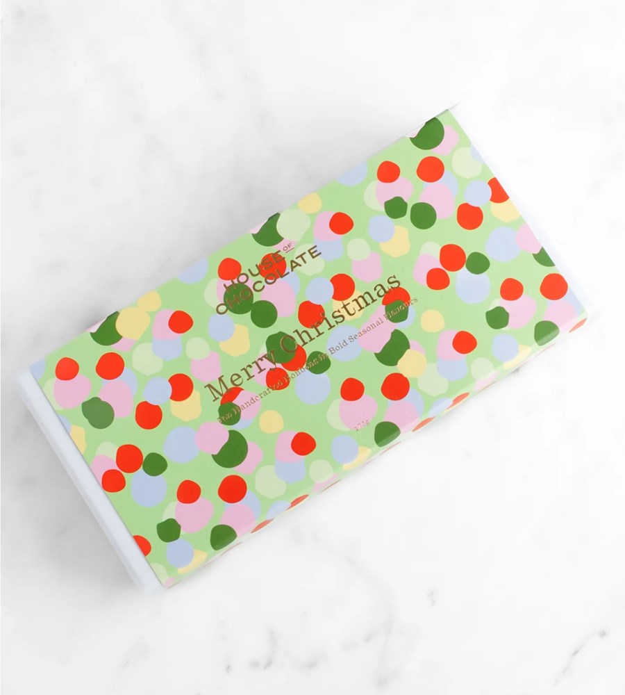 House of Chocolate | Merry Christmas 10 piece bon bon box