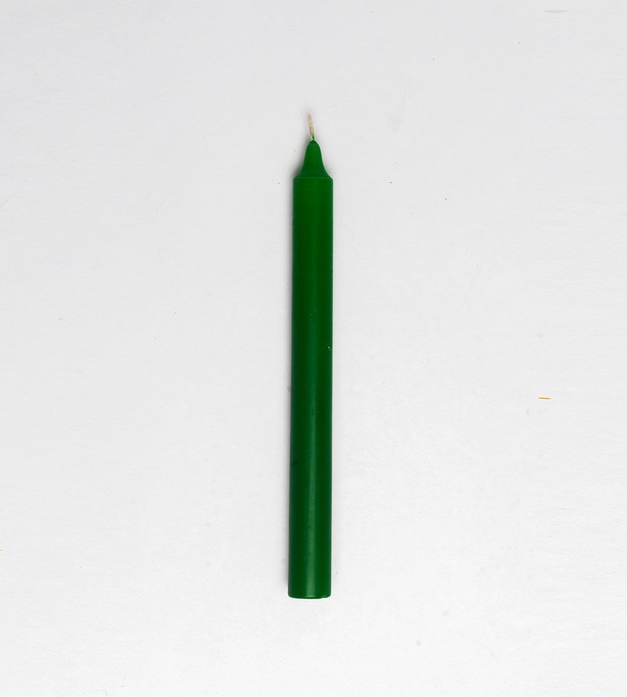 Household Taper Candle 240mm x 22mm | Forest